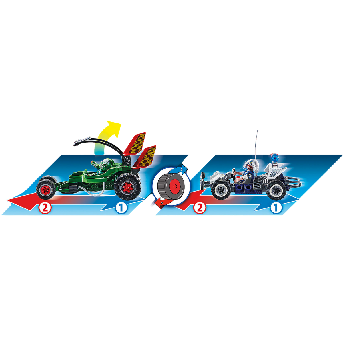 PLAYMOBIL CITY ACTION POLICE GO‑KART ESCAPE PERSECUCIÓN POLICIAL - 5
