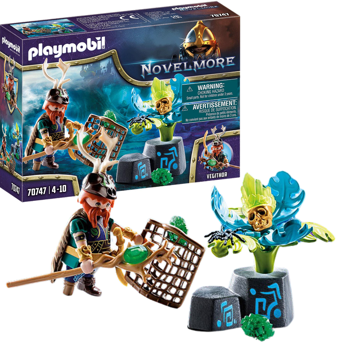 PLAYMOBIL NOVELMORE VIOLET VALE MAGO DE LAS PLANTAS - 1