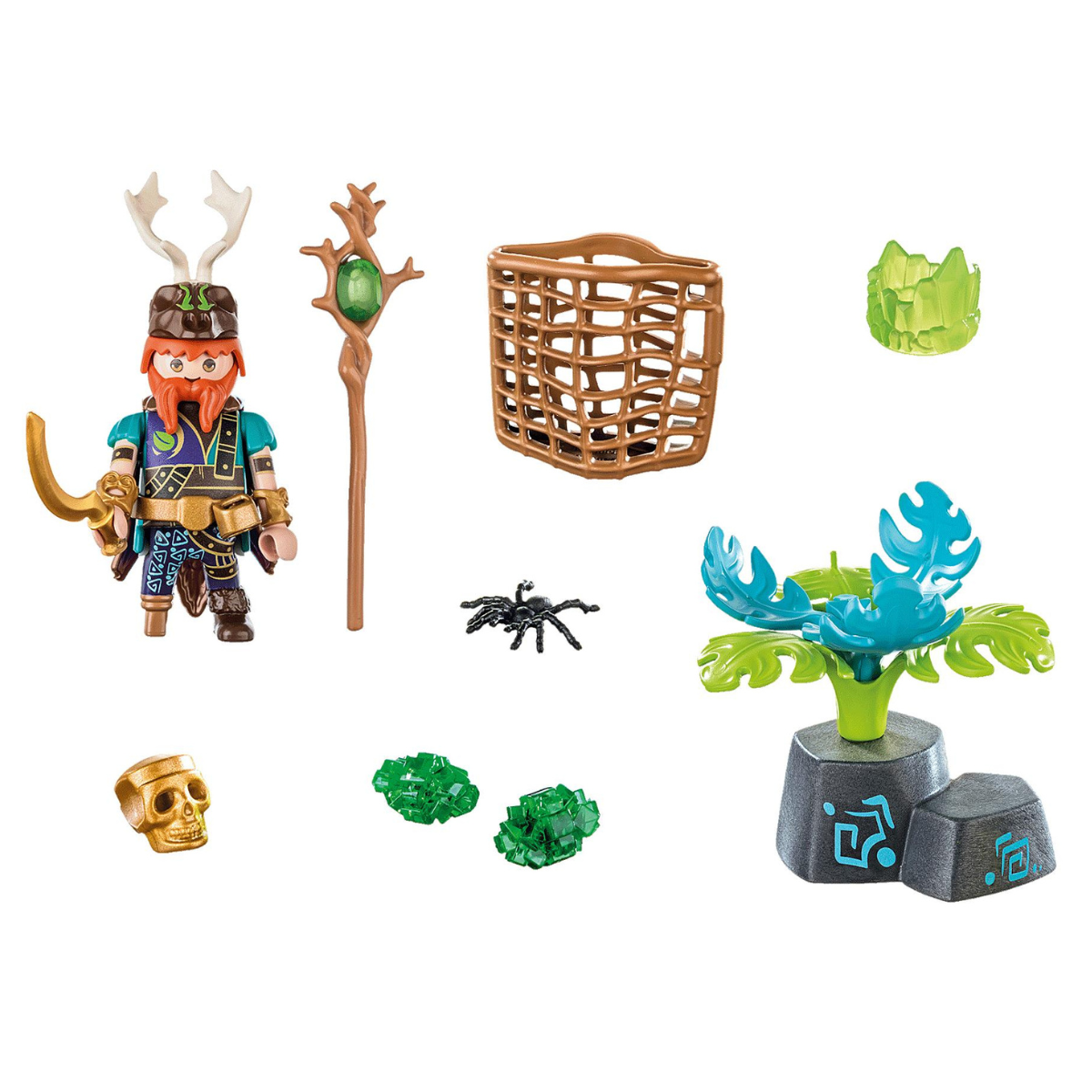 PLAYMOBIL NOVELMORE VIOLET VALE MAGO DE LAS PLANTAS - 3