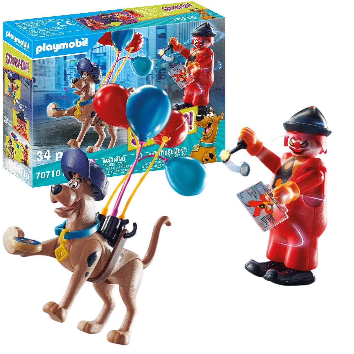 PLAYMOBIL SCOOBY-DOO AVENTURA CON GHOST CLOWN - 1