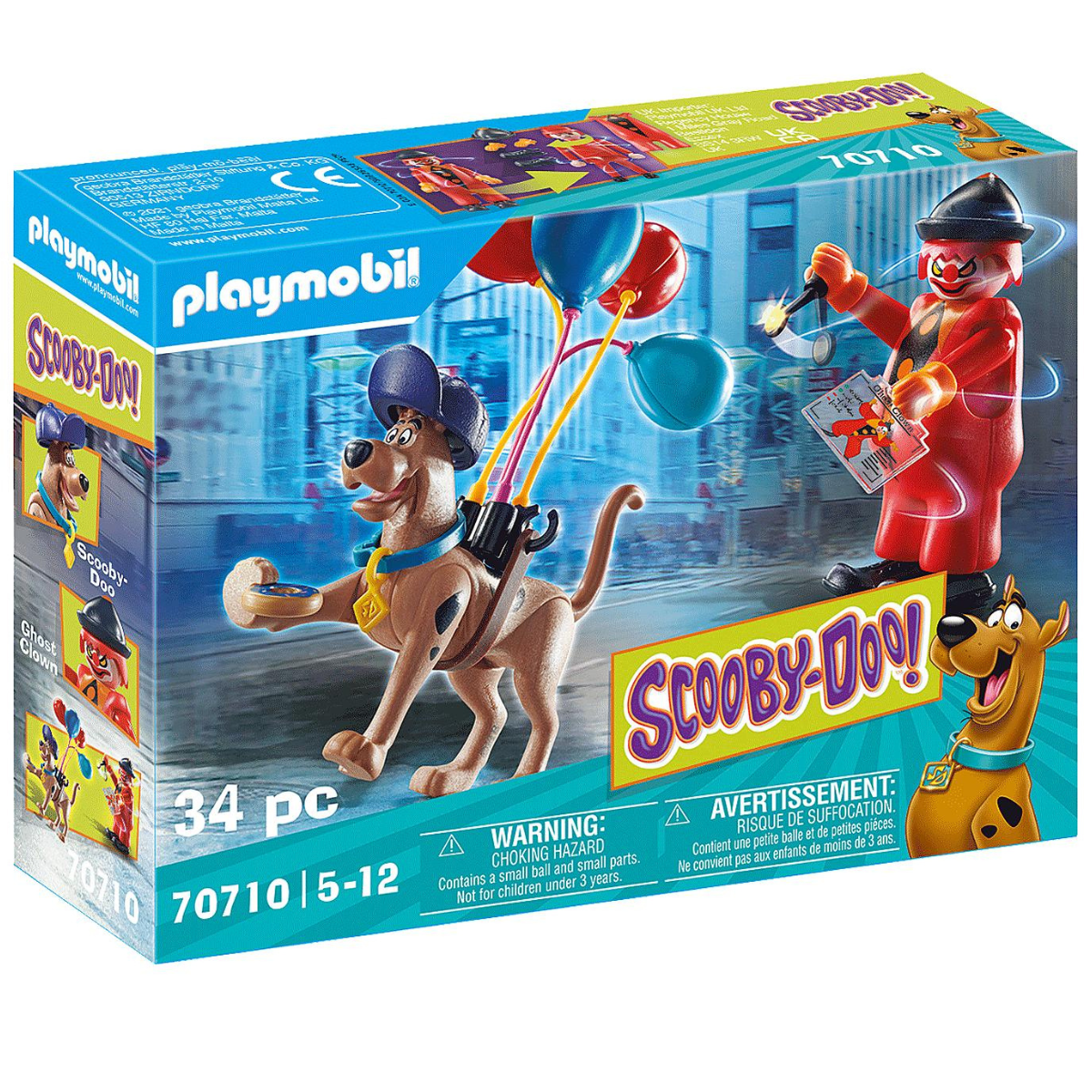 PLAYMOBIL SCOOBY-DOO AVENTURA CON GHOST CLOWN - 2