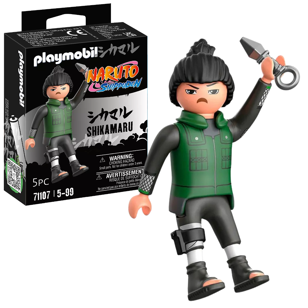 PLAYMOBIL FIGURA DE COLECCIÓN NARUTO SHIKAMARU - 1