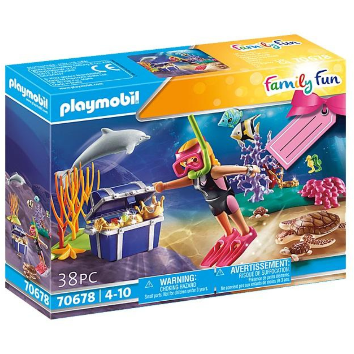 PLAYMOBIL FAMILY Y FUN BUCEADORA CON ACCESORIOS MARINOS - 2