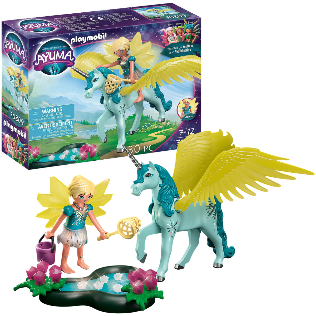 PLAYMOBIL AYUMA HADA DE CRISTAL CON UNICORNIO - 1