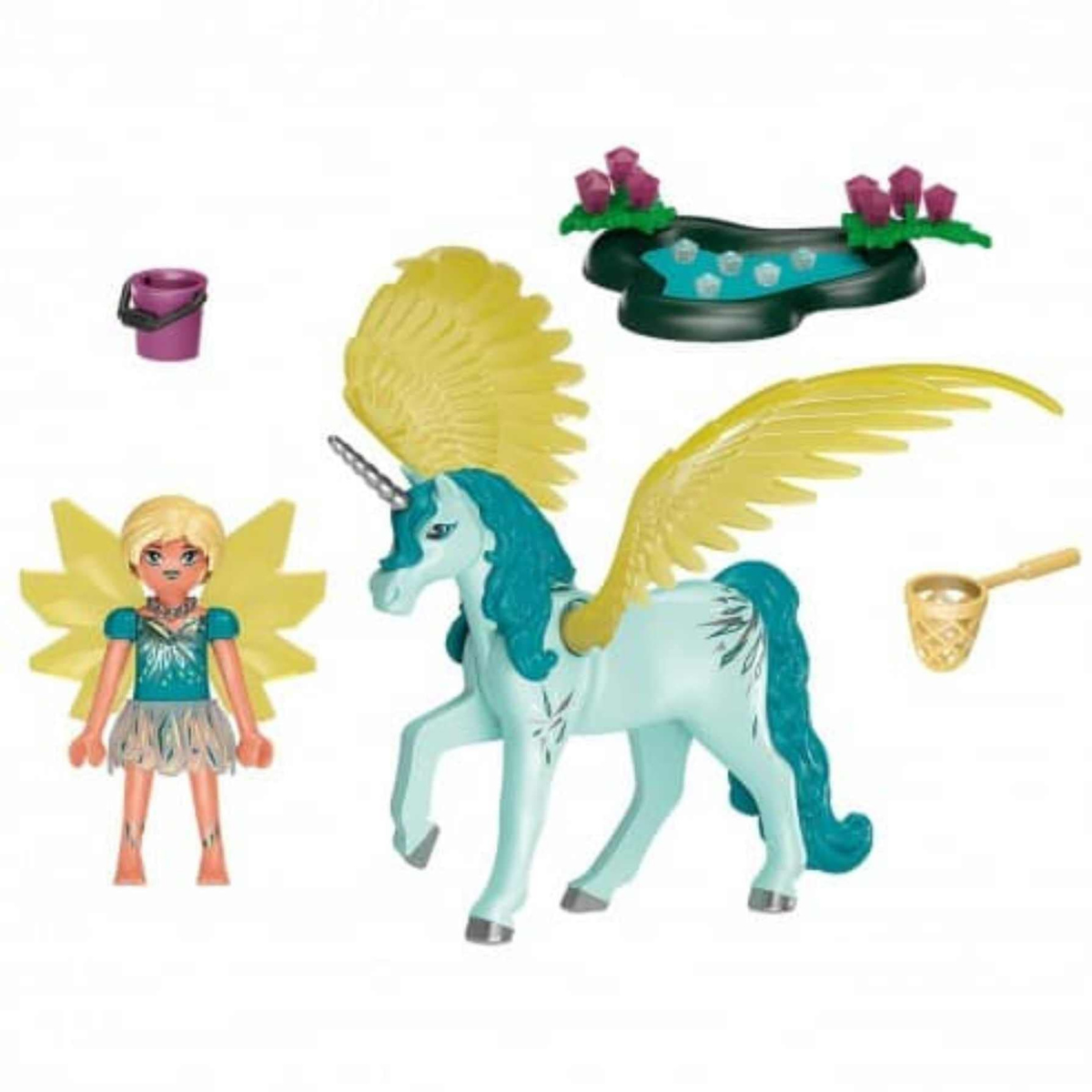 PLAYMOBIL AYUMA HADA DE CRISTAL CON UNICORNIO - 3