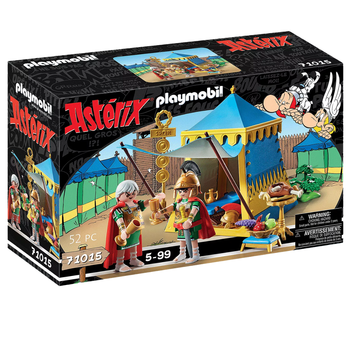 PLAYMOBIL ASTERIX TIENDA CON GENERALES SET FIGURAS ROMANOS - 2