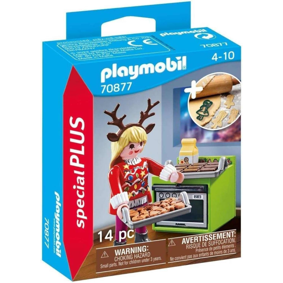 PLAYMOBIL FIGURA DE COLECCIÓN SPECIAL PLUS PASTELERÍA NAVIDEÑA - 2