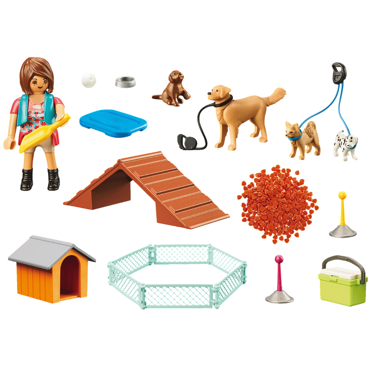 PLAYMOBIL CITY LIFE SET DE REGALO ENTRENADORA DE PERROS - 3