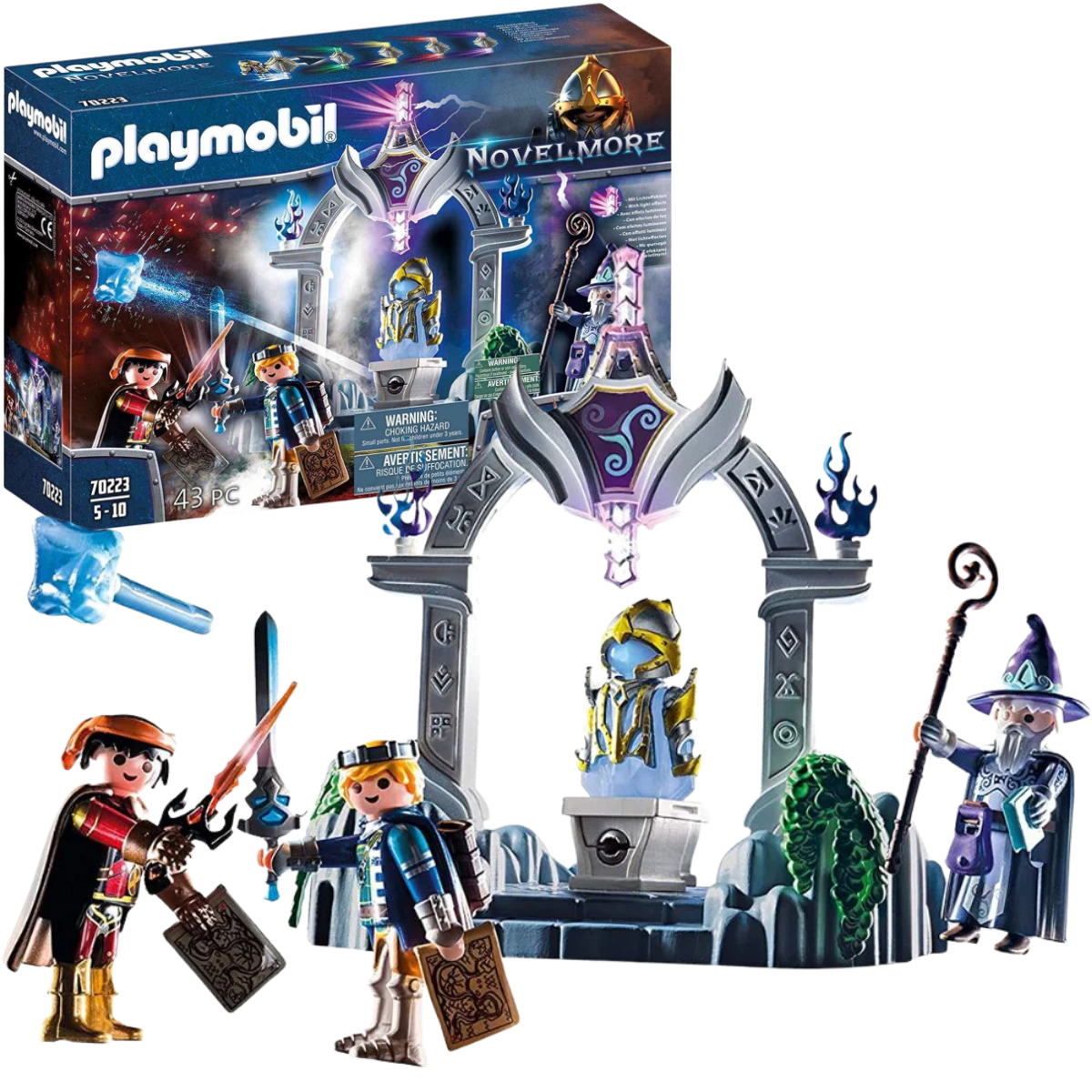 PLAYMOBIL NOVELMORE TEMPLO DEL TIEMPO SET CON MAGIA Y CABALLEROS - 1