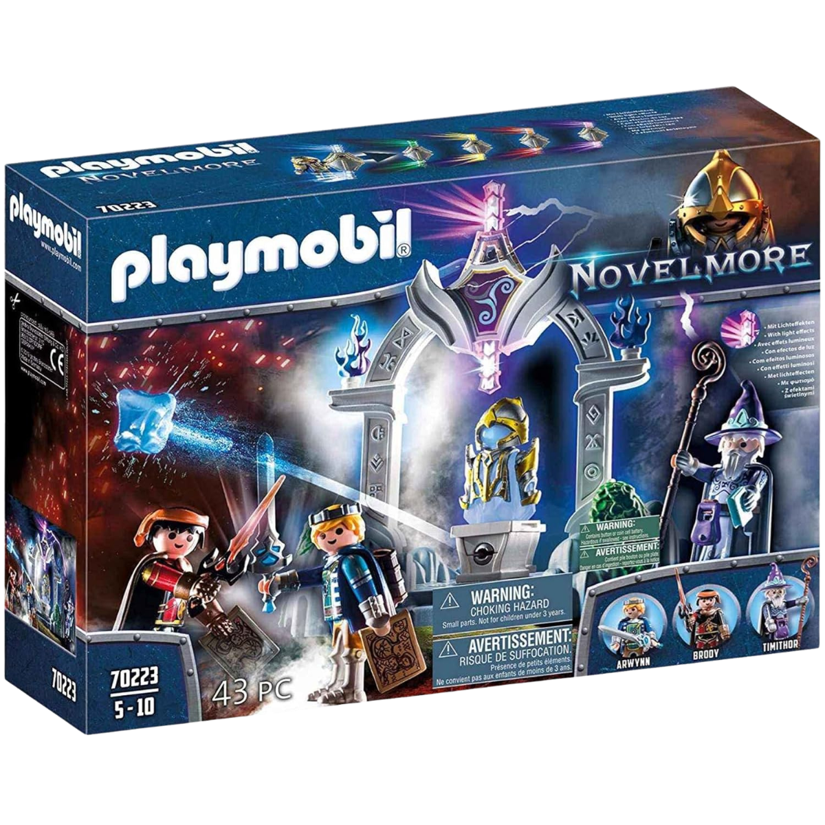 PLAYMOBIL NOVELMORE TEMPLO DEL TIEMPO SET CON MAGIA Y CABALLEROS - 2
