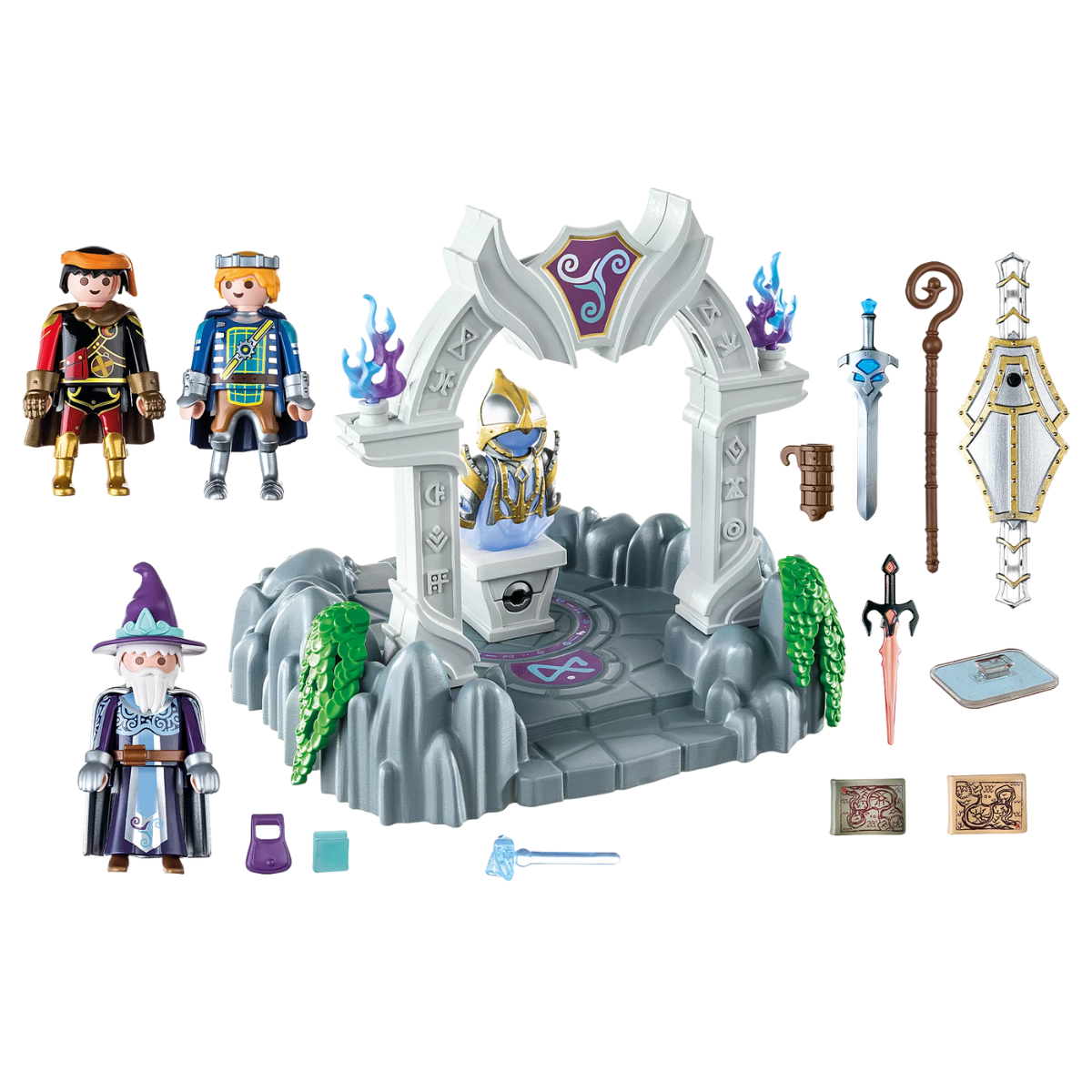 PLAYMOBIL NOVELMORE TEMPLO DEL TIEMPO SET CON MAGIA Y CABALLEROS - 3