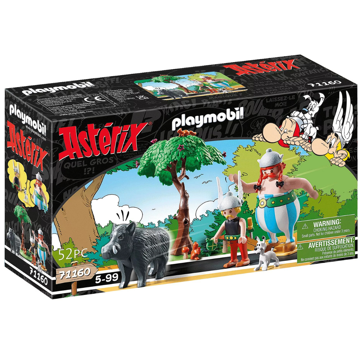 PLAYMOBIL ASTÉRIX LA CAZA DEL JABALÍ FIGURAS CON ESCENARIO - 2