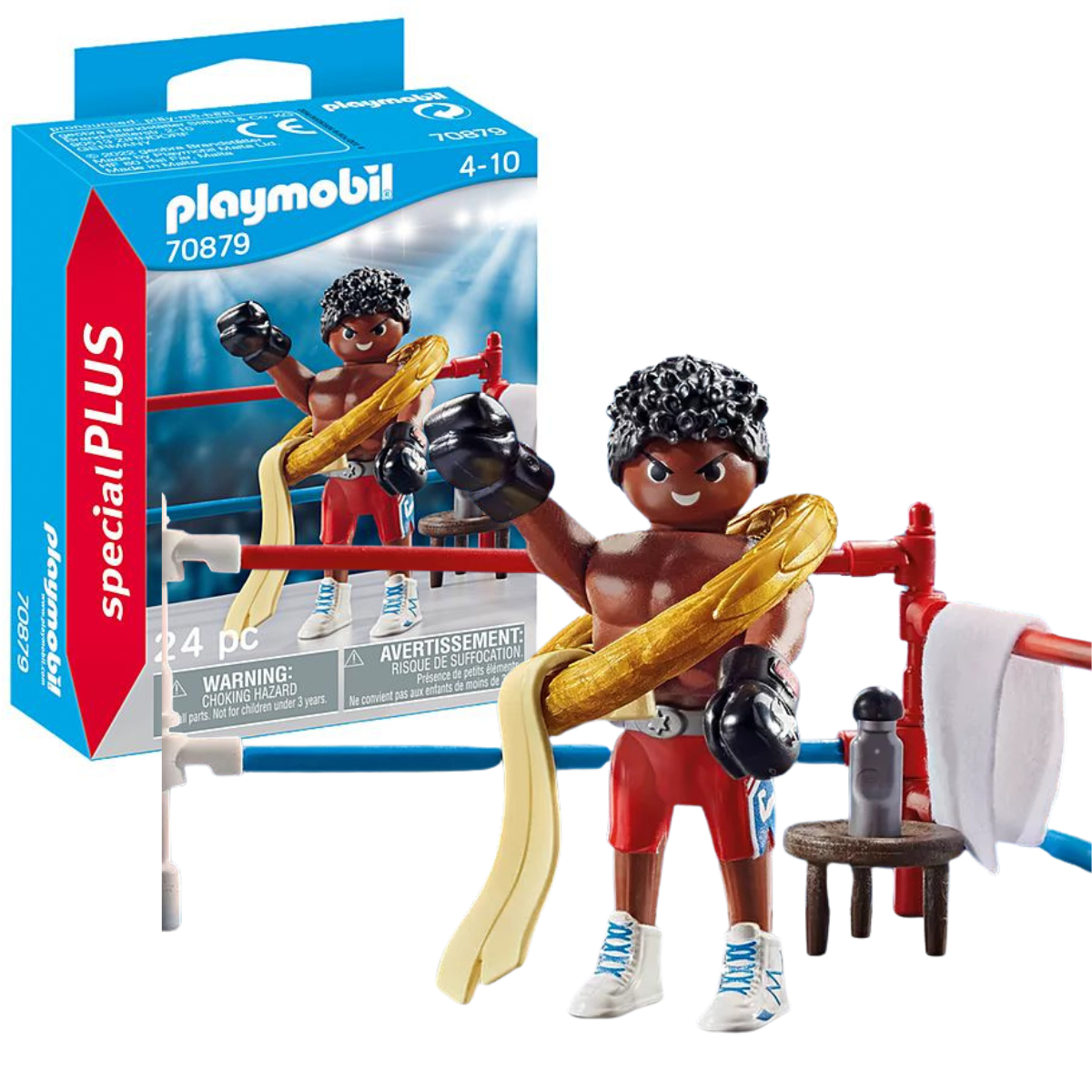 PLAYMOBIL FIGURA DE COLECCIÓN SPECIAL PLUS CAMPEÓN DE BOXEO - 1