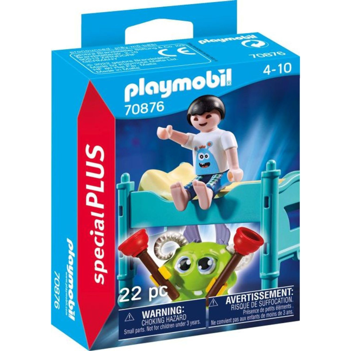 PLAYMOBIL FIGURA DE COLECCIÓN SPECIAL PLUS NIÑO CON MONSTRUO Y ACCESORIOS - 2