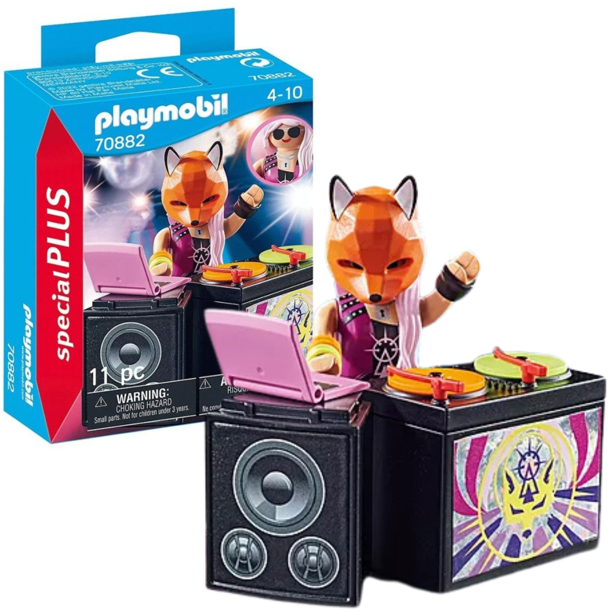 PLAYMOBIL FIGURA DE COLECCIÓN SPECIAL PLUS DJ CON MESA DE MEZCLAS - 1