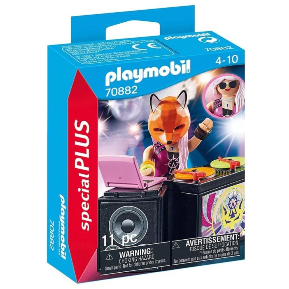 PLAYMOBIL FIGURA DE COLECCIÓN SPECIAL PLUS DJ CON MESA DE MEZCLAS - 2