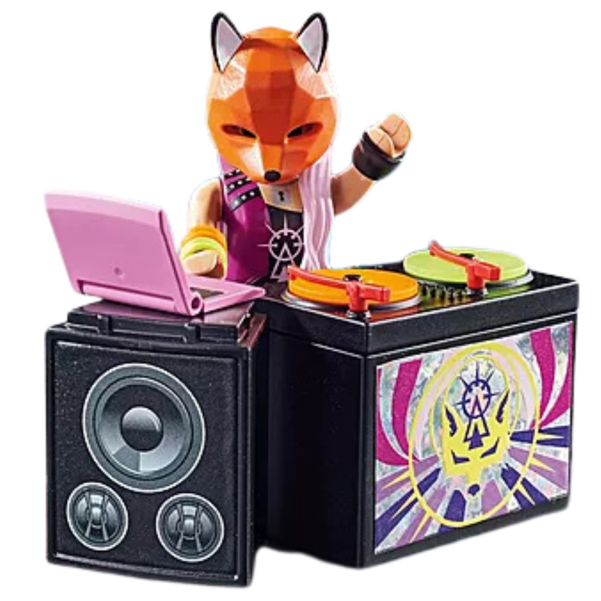 PLAYMOBIL FIGURA DE COLECCIÓN SPECIAL PLUS DJ CON MESA DE MEZCLAS - 4