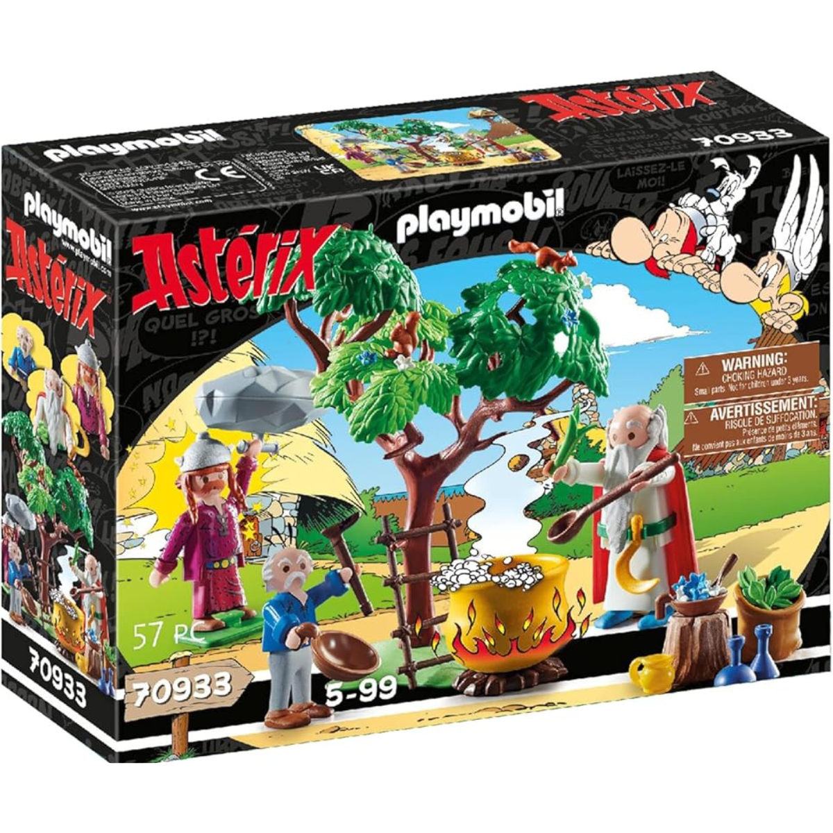 PLAYMOBIL ASTÉRIX PANORÁMIX CON EL CALDERO DE LA POCIÓN MÁGICA - 2