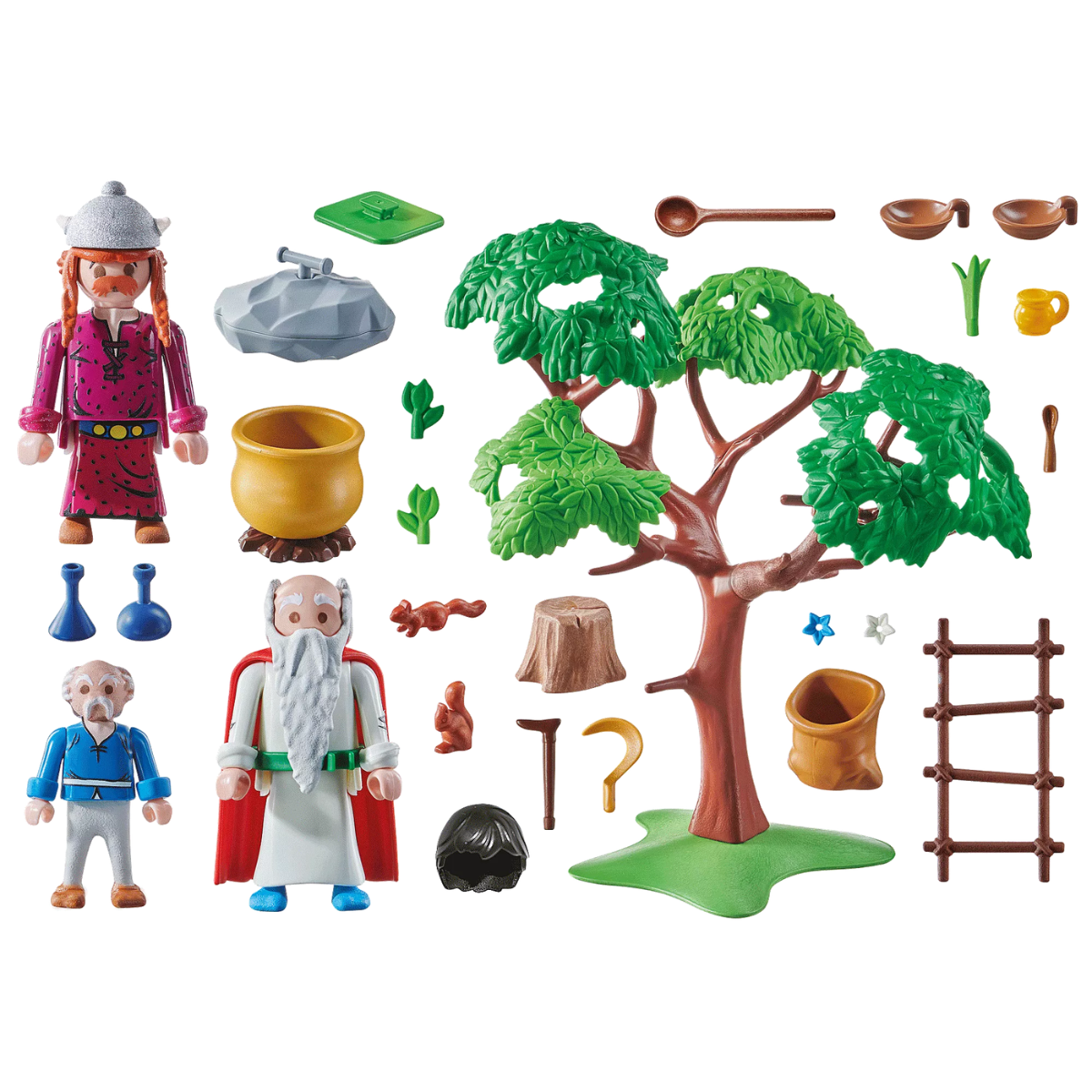 PLAYMOBIL ASTÉRIX PANORÁMIX CON EL CALDERO DE LA POCIÓN MÁGICA - 3
