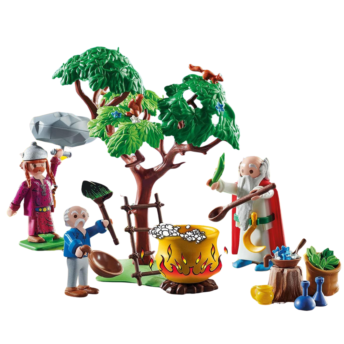 PLAYMOBIL ASTÉRIX PANORÁMIX CON EL CALDERO DE LA POCIÓN MÁGICA - 5