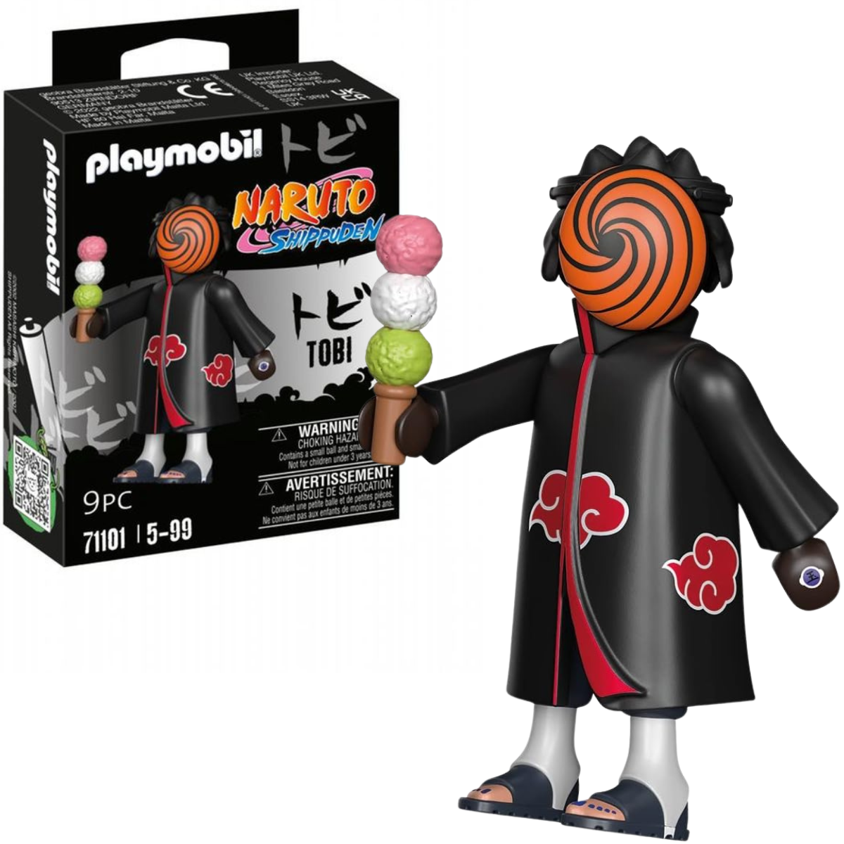PLAYMOBIL FIGURA DE COLECCIÓN NARUTO TOBI - 1