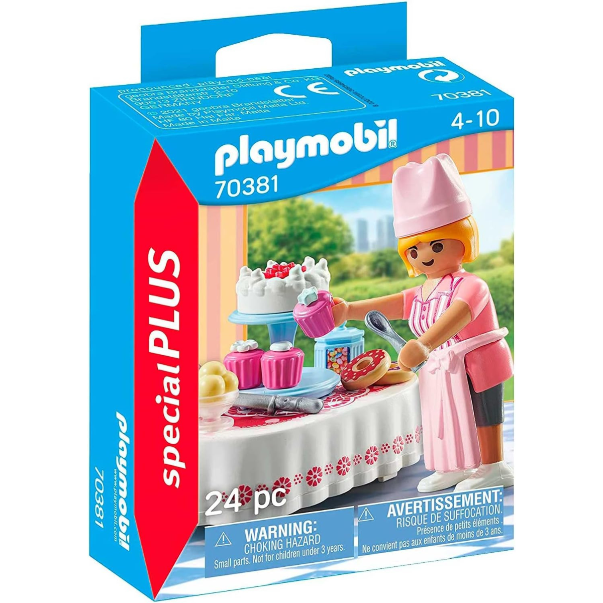 PLAYMOBIL FIGURA DE COLECCIÓN SPECIAL PLUS PASTELERA CON MESA DULCE - 2