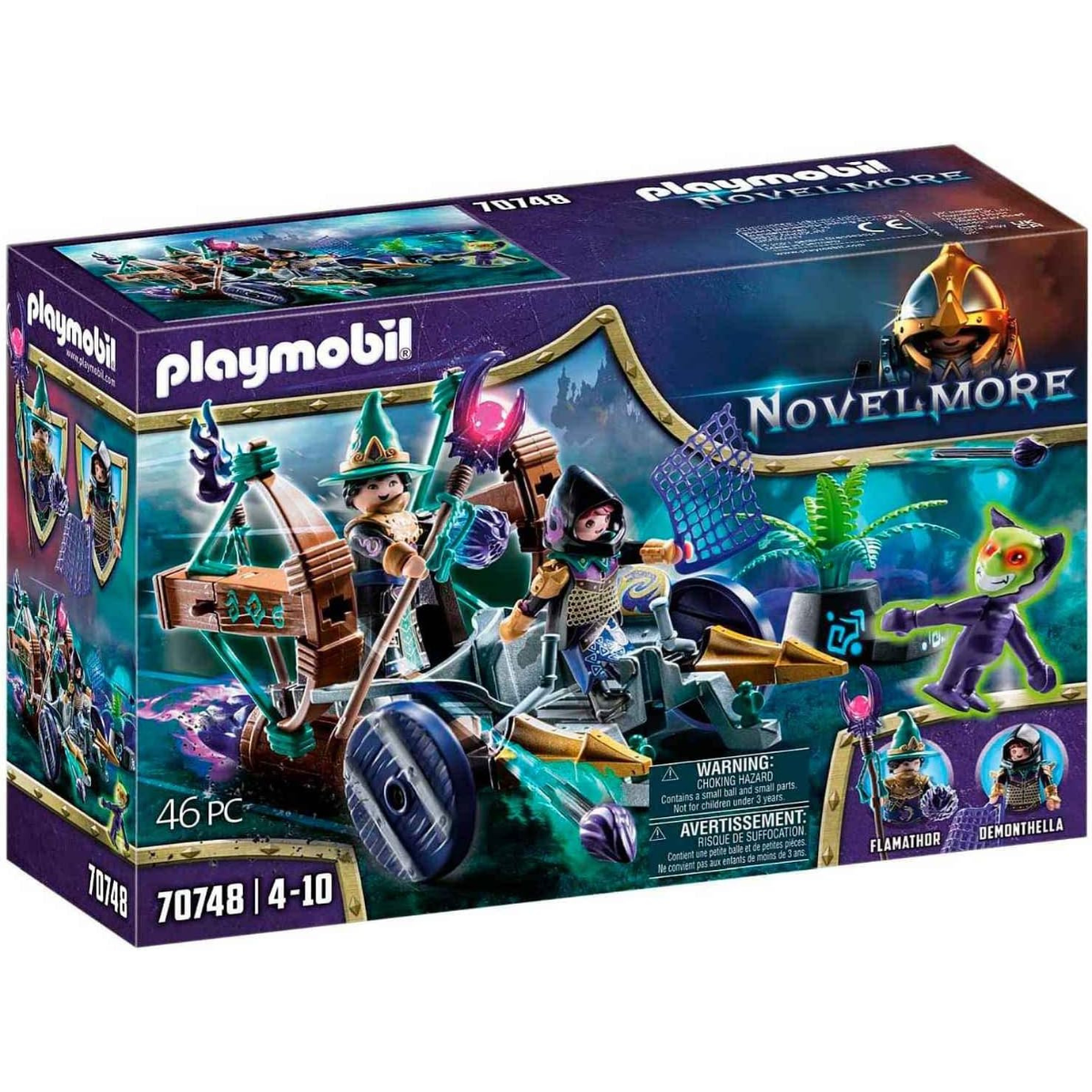 PLAYMOBIL NOVELMORE VIOLET VALE VEHÍCULO CAPTURA DE DEMONIOS  SET DE AVENTURA - 2