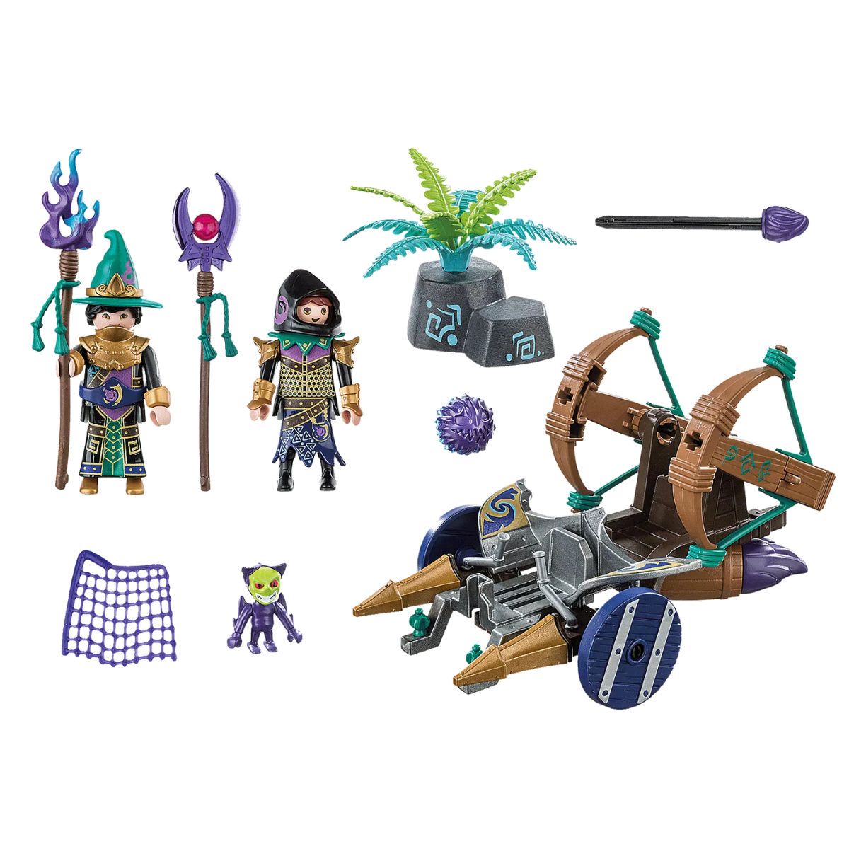 PLAYMOBIL NOVELMORE VIOLET VALE VEHÍCULO CAPTURA DE DEMONIOS  SET DE AVENTURA - 3
