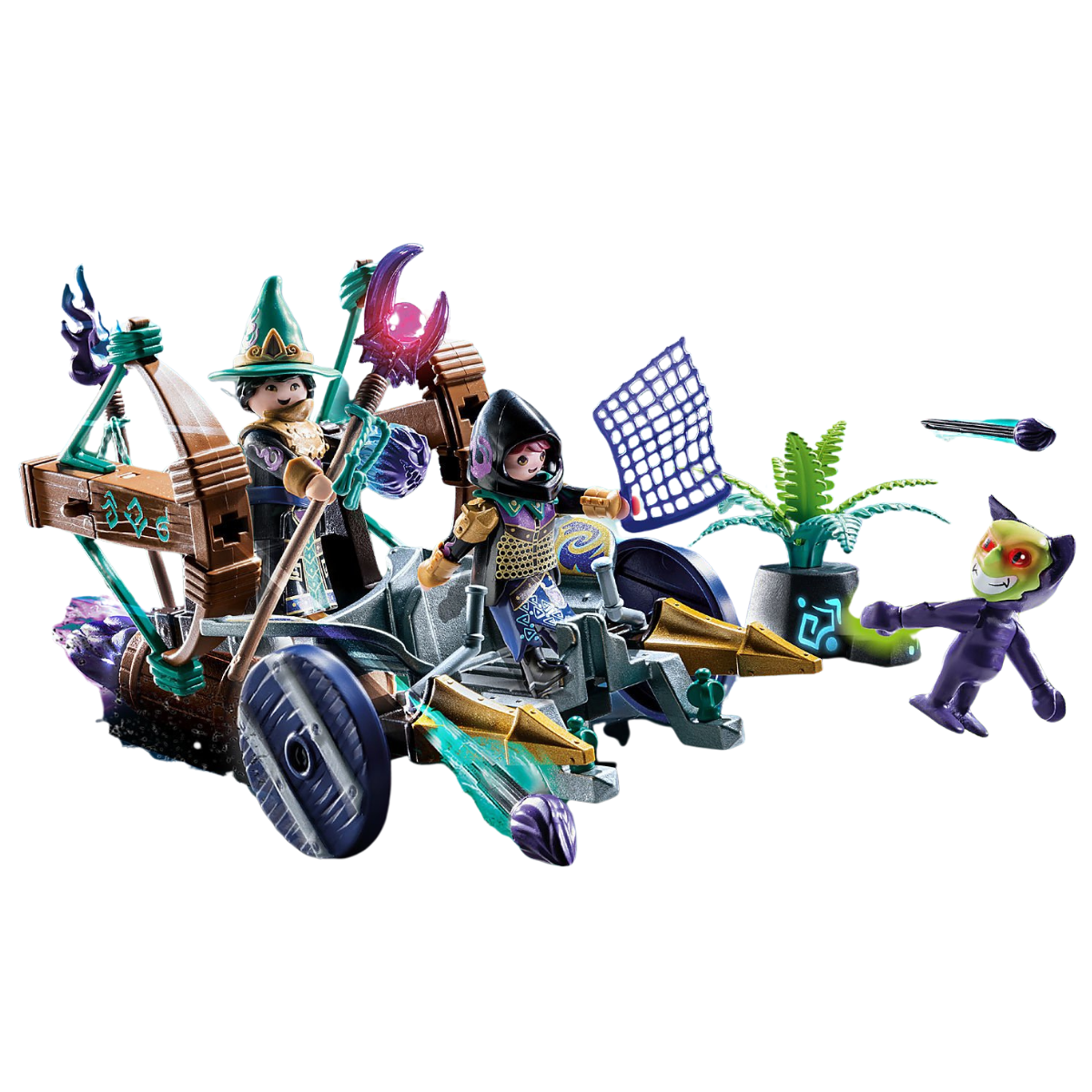 PLAYMOBIL NOVELMORE VIOLET VALE VEHÍCULO CAPTURA DE DEMONIOS  SET DE AVENTURA - 6