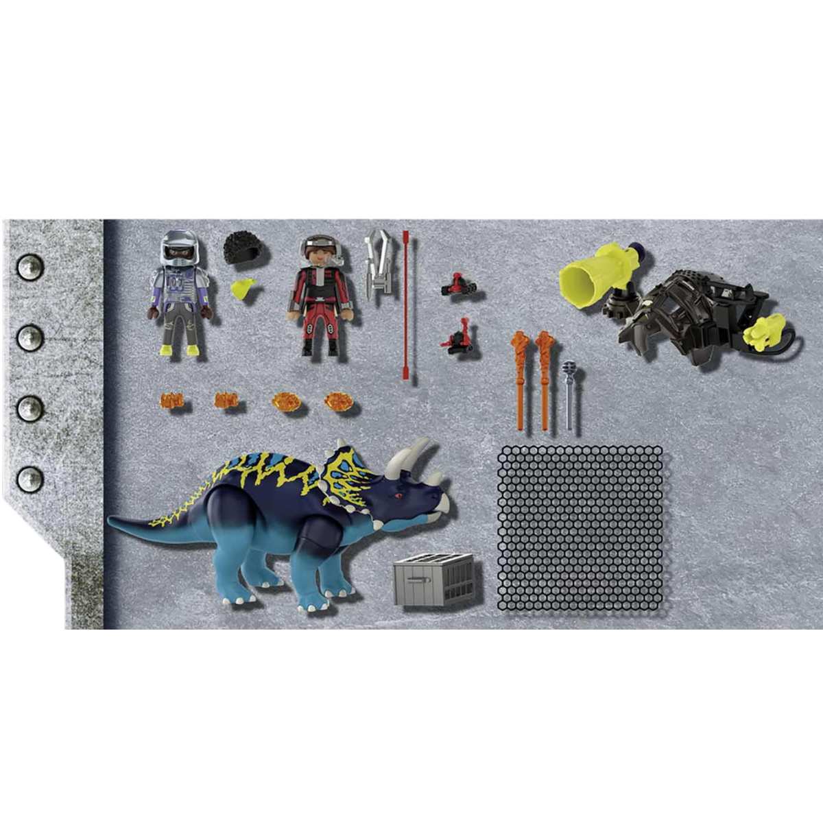PLAYMOBIL DINO RISE TRICERATOPS BATALLA POR LAS PIEDRAS LEGENDARIAS - 3