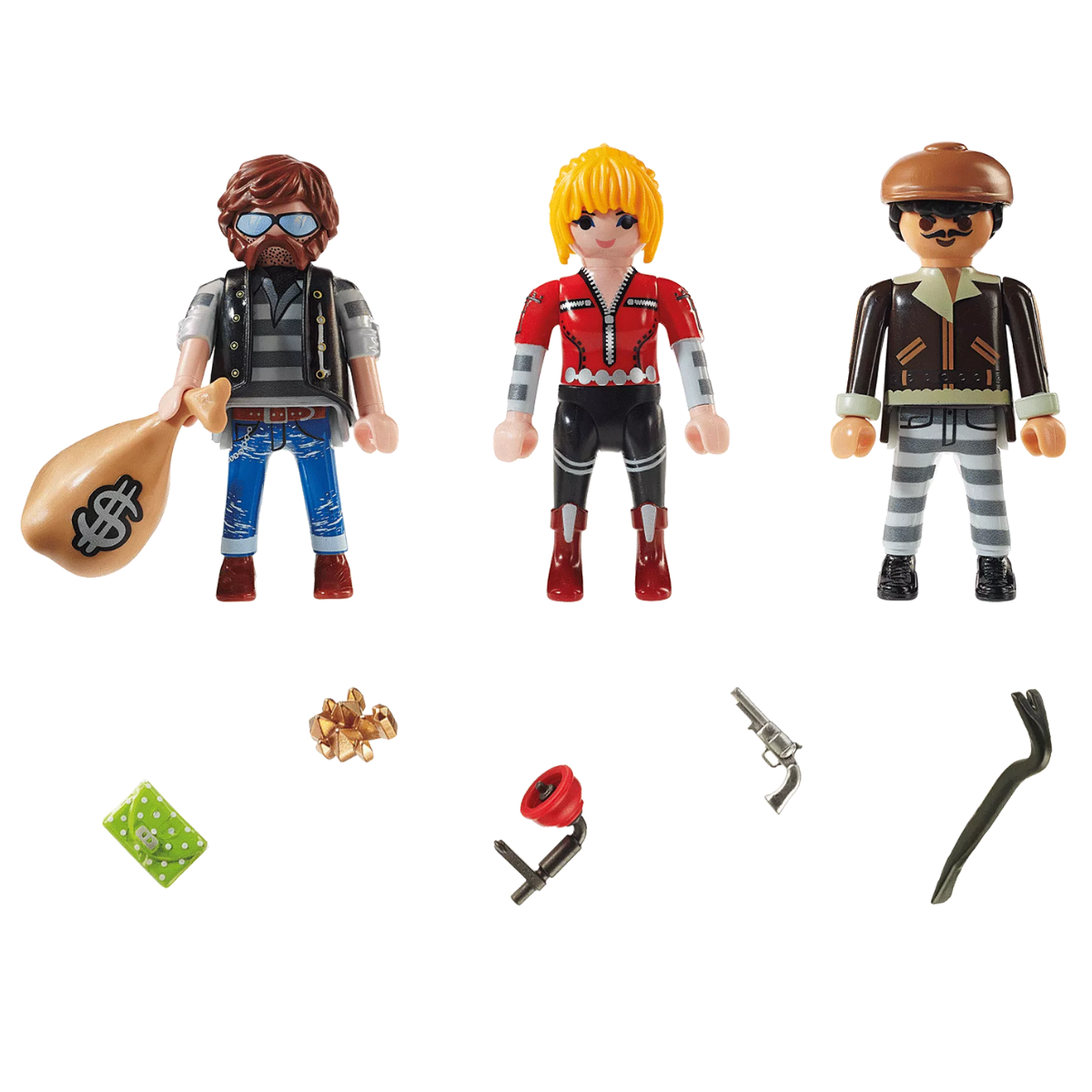 PLAYMOBIL FIGURA DE COLECCIÓN CITY ACTION 3 LADRONES - 3