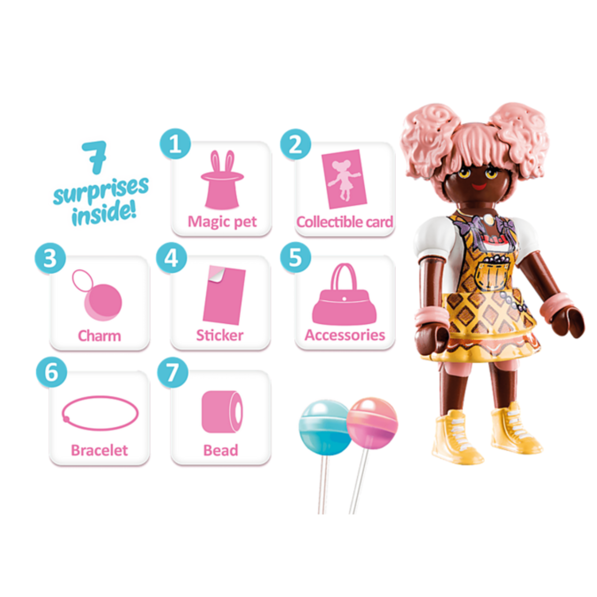 FIGURA COLECCIONABLE PLAYMOBIL EVERDREAMERZ EDWINA - 3