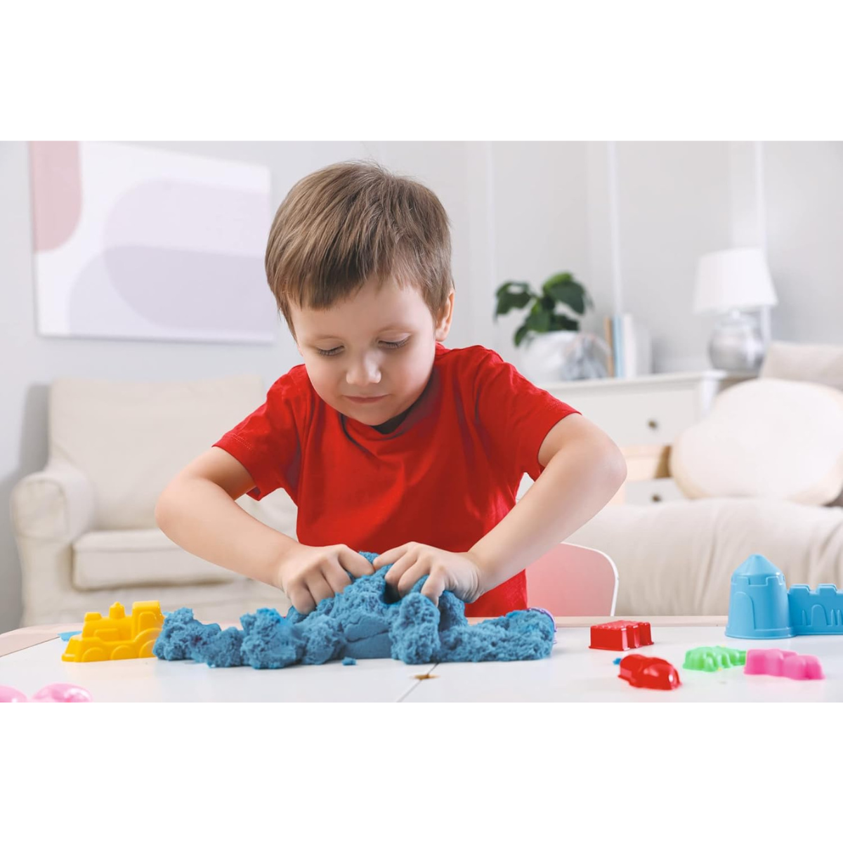 ARENA MAGICA ART Y FUN SET CON DINOSAURIOS 3D - 7