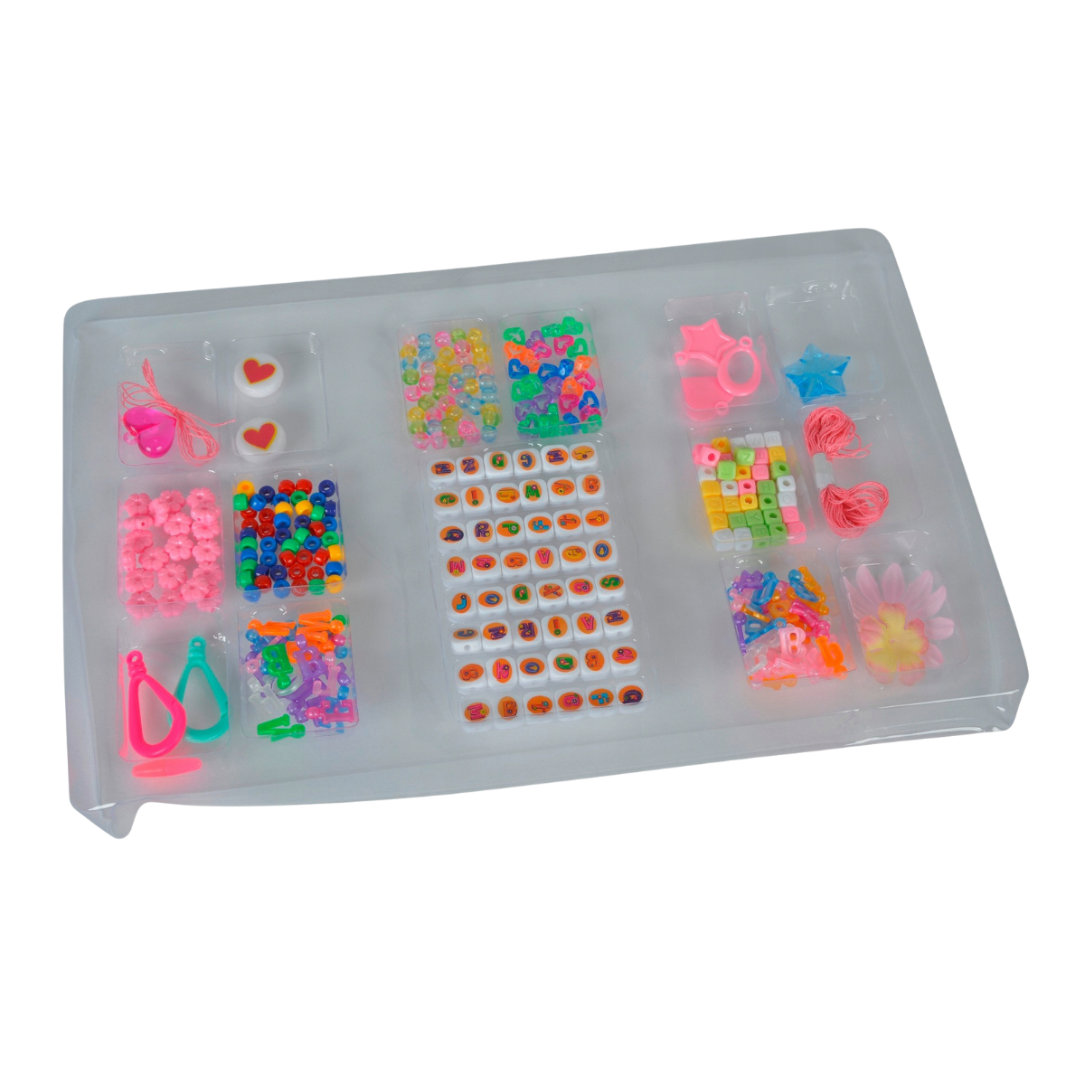 SET PARA HACER PULSERAS ART Y FUN KIT DE JOYERIA FLORAL MULTICOLOR SURTIDO - 2