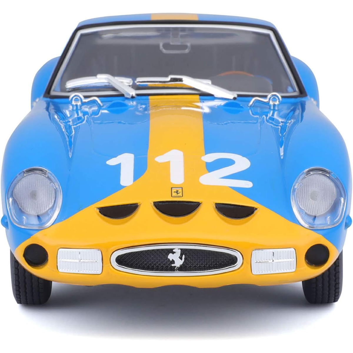 AUTO DE COLECCIÓN BBURAGO 1:24 FERRARI RACING 250 GT BERLINETTA TDF AZUL - 5