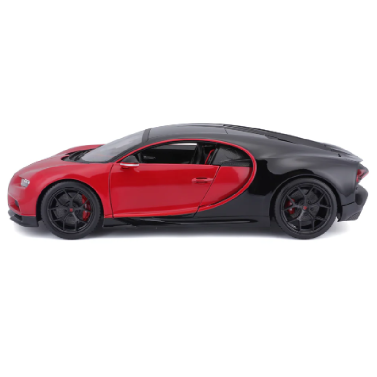 AUTO DE COLECCIÓN BBURAGO 1:18 BUGATTI CHIRON SPORT ROJO - 3