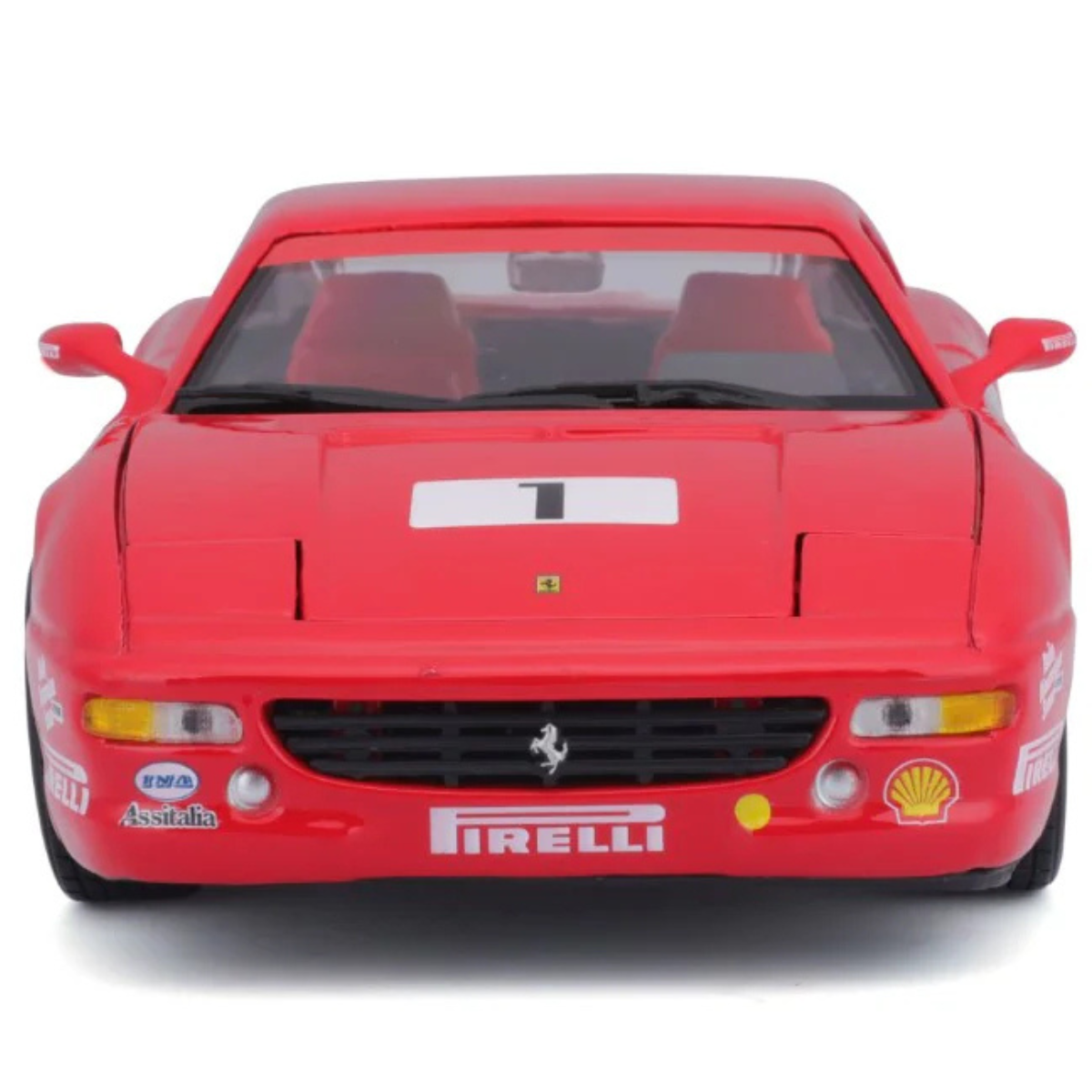 AUTO DE COLECCIÓN BBURAGO 1:24 FERRARI RACING F355 CHALLENGE ROJO #11 - 5
