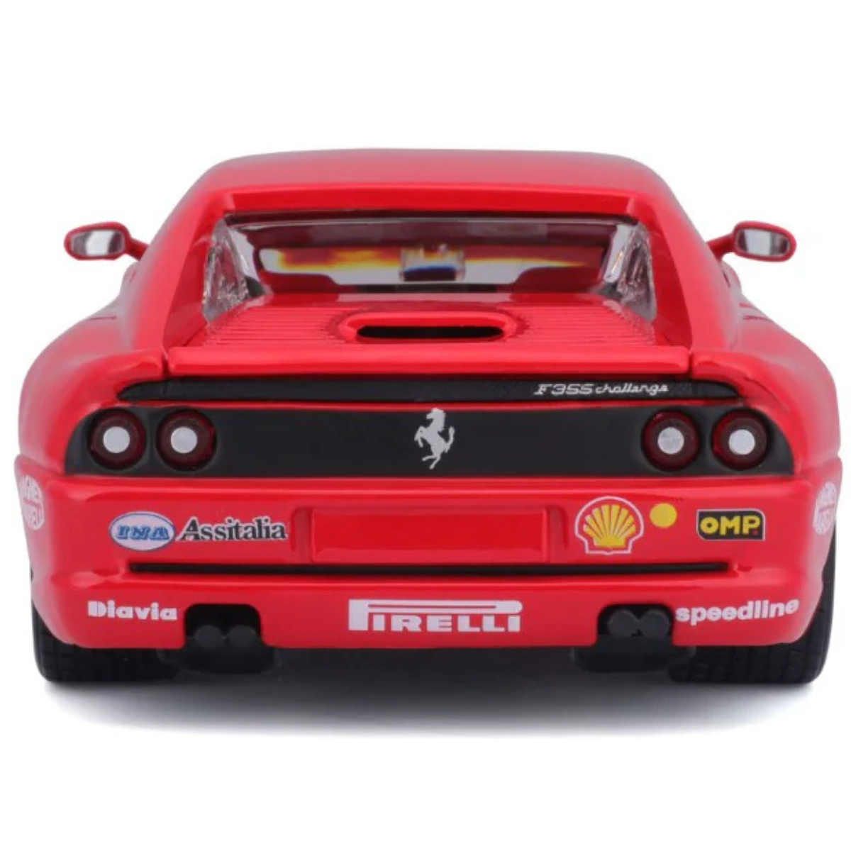 AUTO DE COLECCIÓN BBURAGO 1:24 FERRARI RACING F355 CHALLENGE ROJO #11 - 6