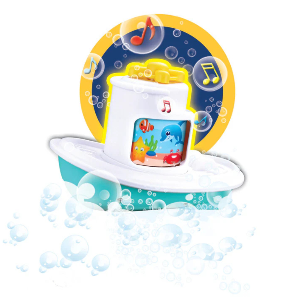 JUGUETE DE BEBÉ BB JUNIOR SPLASH N PLAY BARCO MUSICAL PARA BAÑO - 3