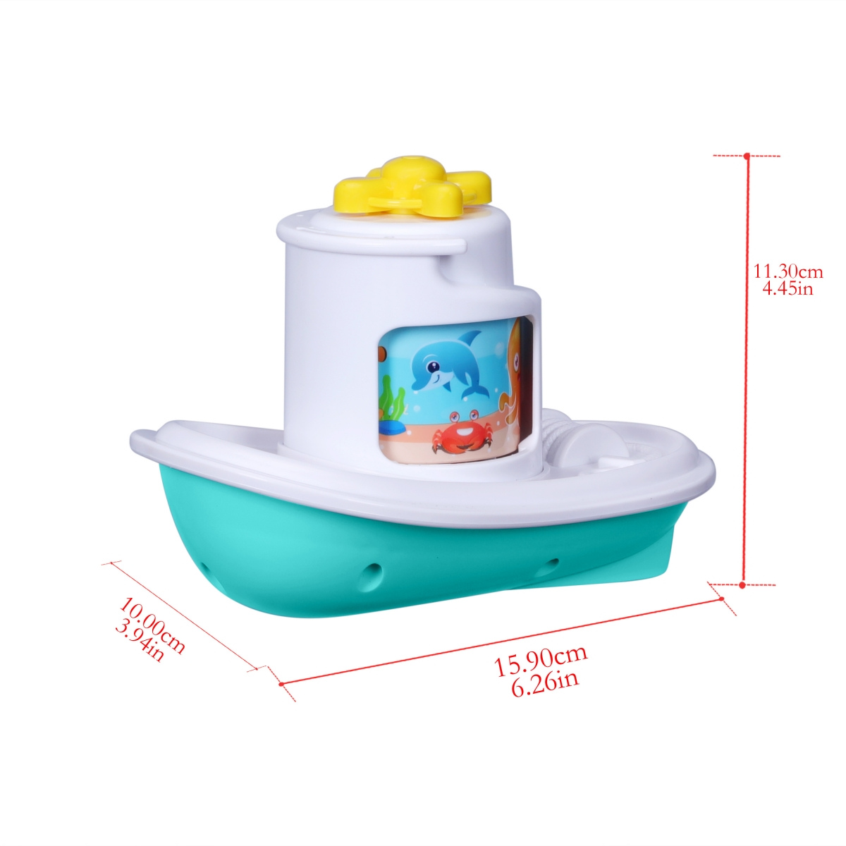 JUGUETE DE BEBÉ BB JUNIOR SPLASH N PLAY BARCO MUSICAL PARA BAÑO - 6