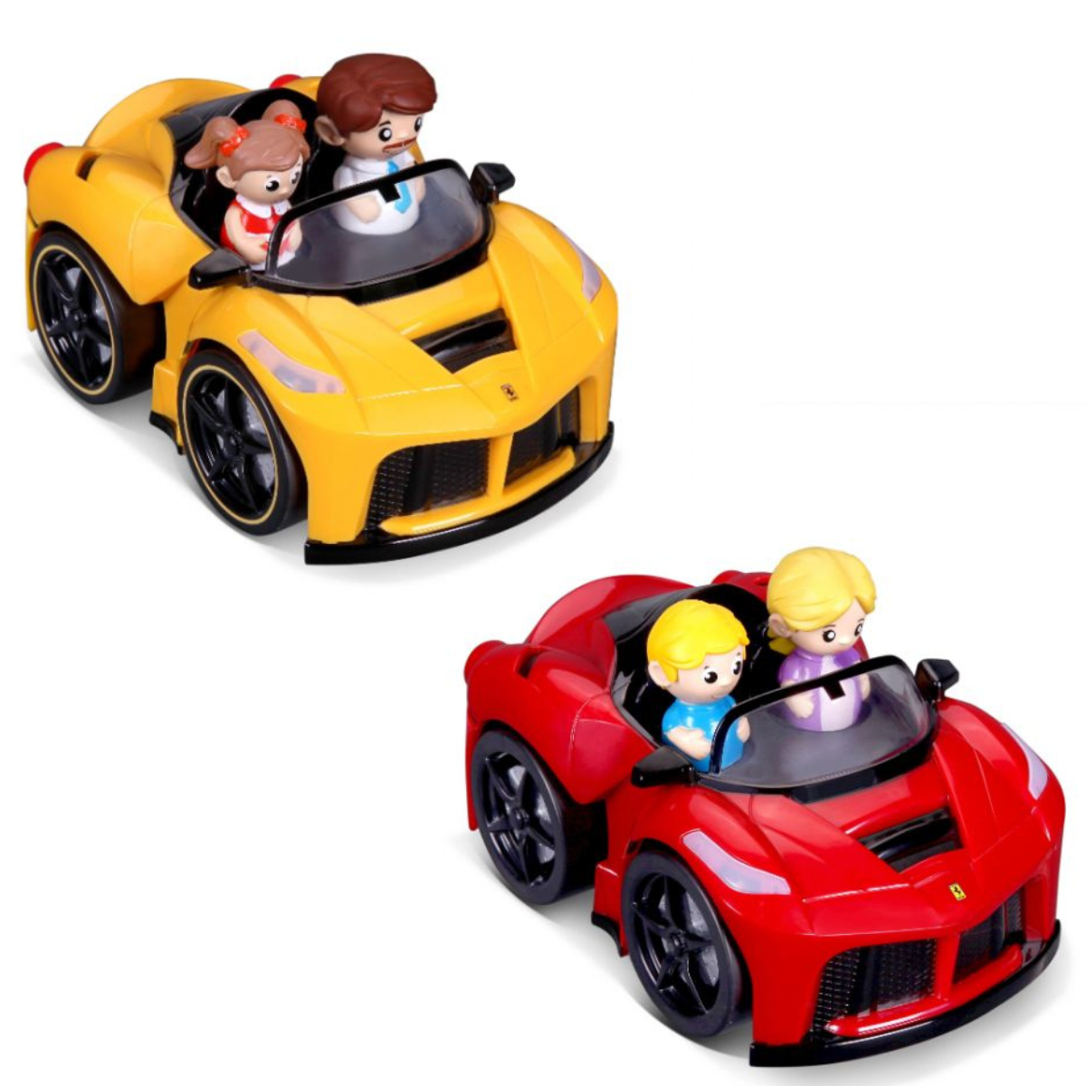 JUGUETE DE BEBÉ AUTO BB JUNIOR FERRARI PEQUEÑOS CONDUCTORES CON EFECTOS DE LUZ Y SONIDO - 1