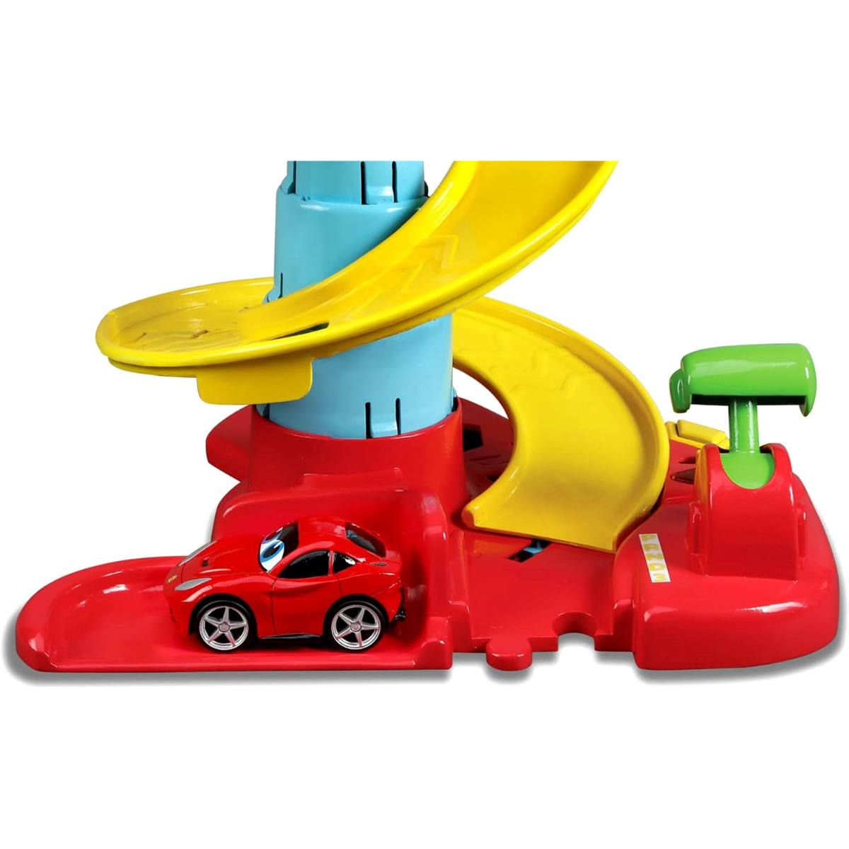 JUGUETE DE BEBÉ BB JUNIOR FERRARI SET 2 EN 1 PISTA Y VOLANTE + 1 AUTO - 5