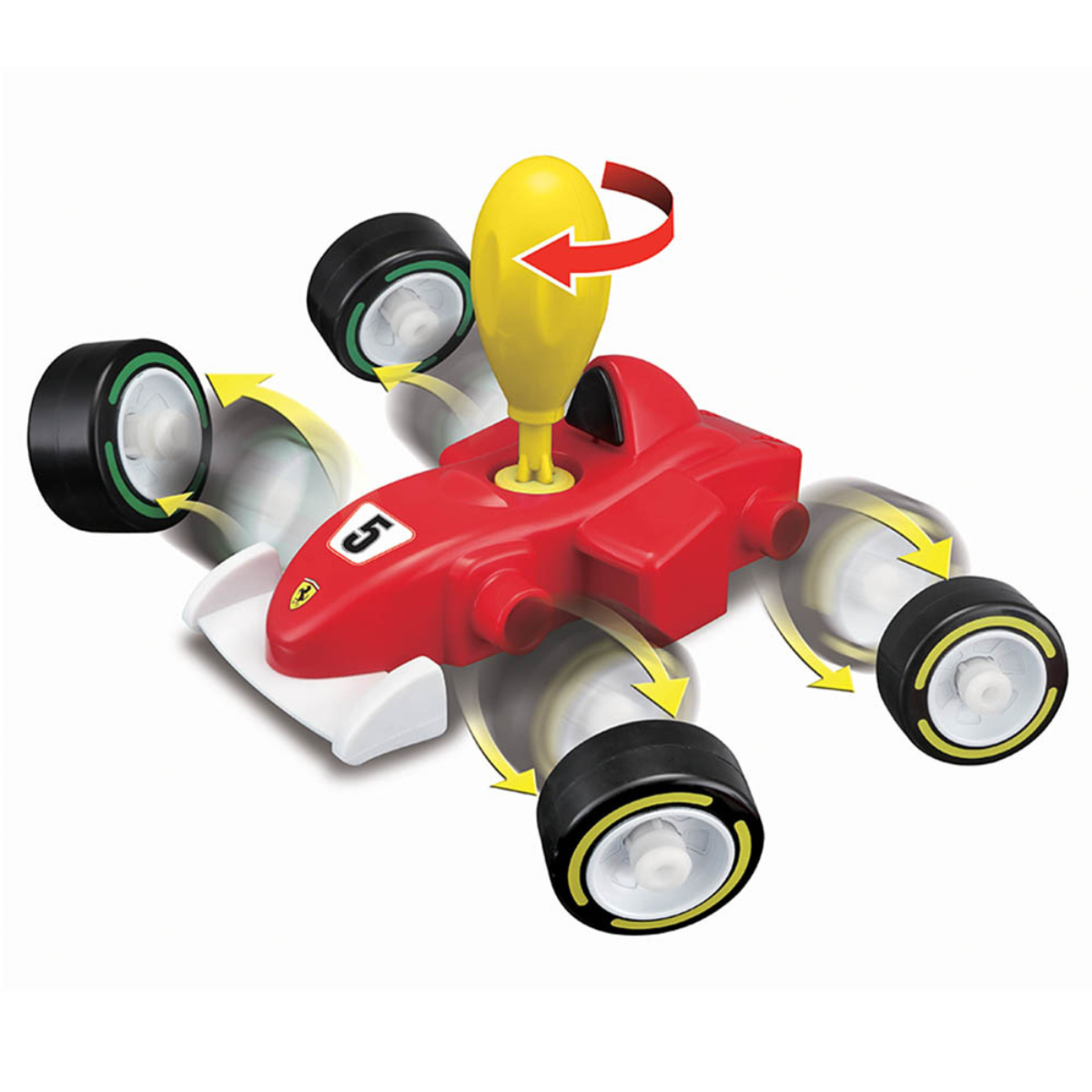 JUGUETE DE BEBÉ AUTO BB JUNIOR FERRARI CON JUEGO DE TALLER PISTA DE CARRERA - 5