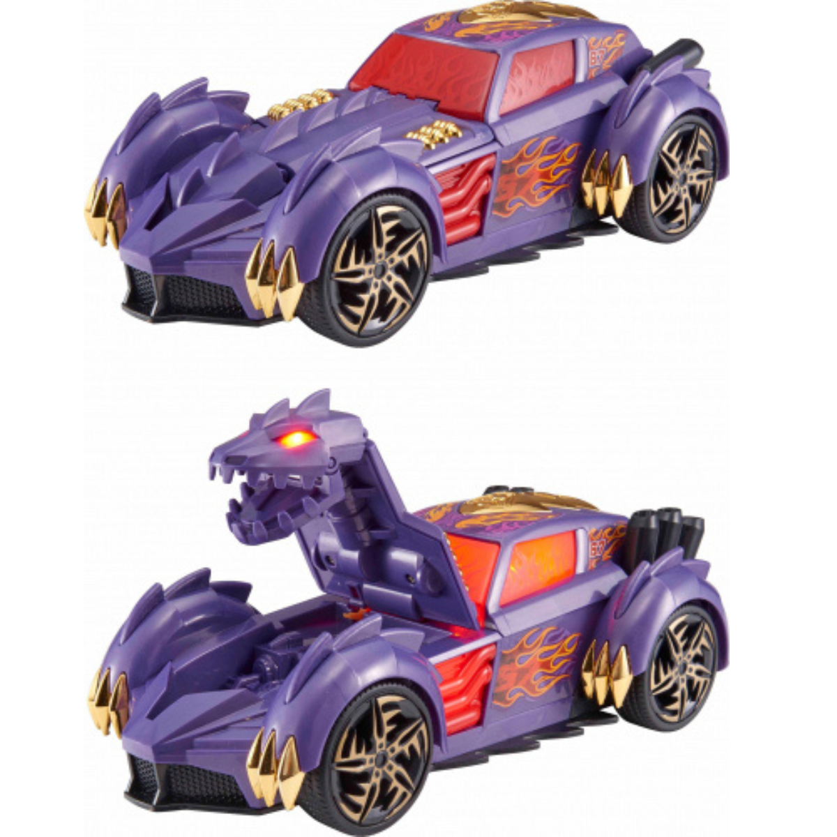 JUGUETE CARRO TODO TERRENO TEAMSTERZ MOUNSTRUO CON LUCES Y SONIDOS - 2