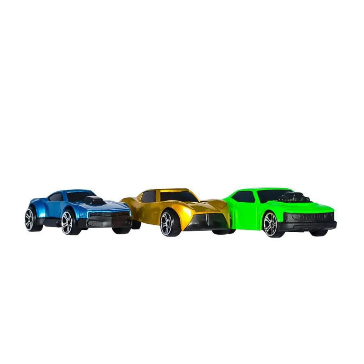 JUGUETE PISTA DE AUTOS TEAMSTERZ LANZADOR DE DRAGON + 3 AUTOS DE METAL - 4