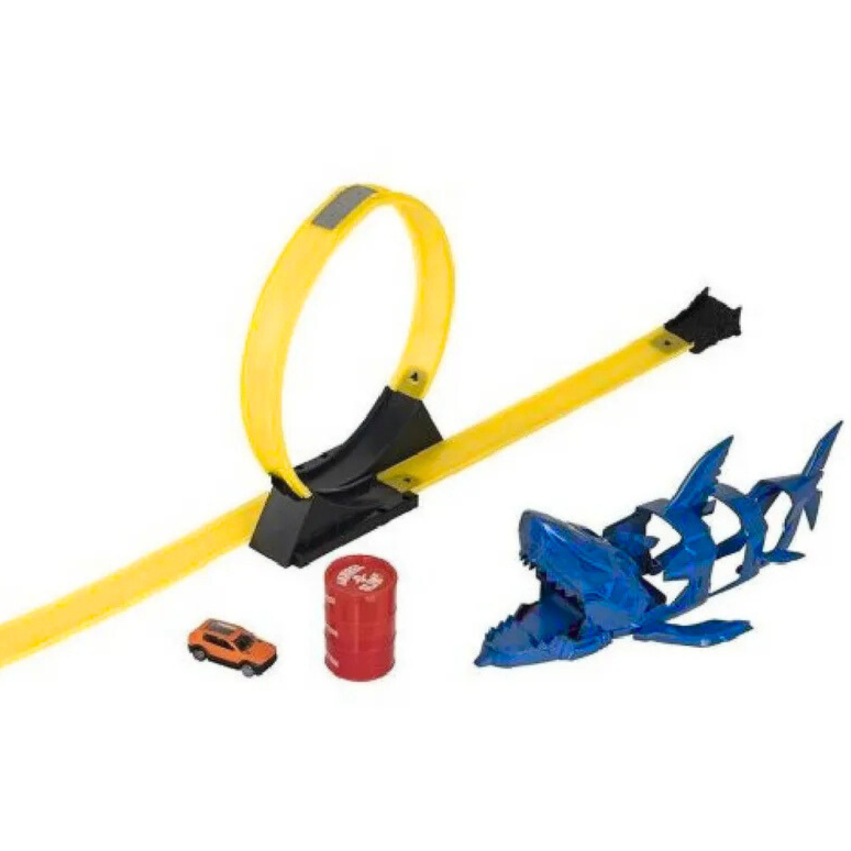 JUGUETE PISTA DE AUTOS TEAMSTERZ TIBURÓN CON LANZADOR + ACCE - 4