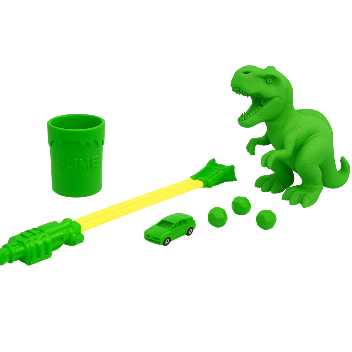 JUGUETE PISTA DE AUTOS TEAMSTERZ LANZADOR DINO DESTRUCTOR - 2
