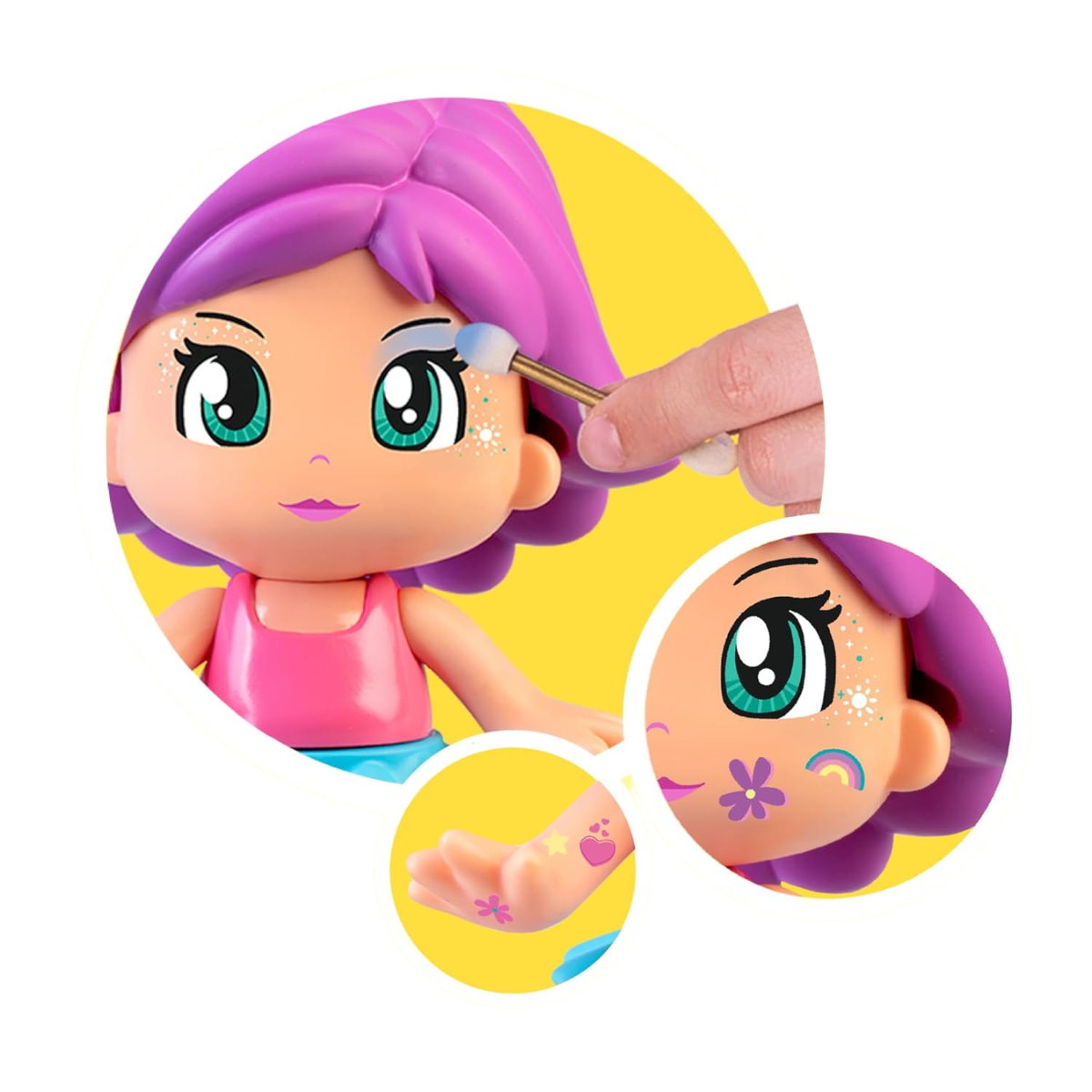 MUÑECA PINYPON POP MAKE UP CON ACCESORIOS DE MAQUILLAJE Y PERSONALIZACIÓN - 5