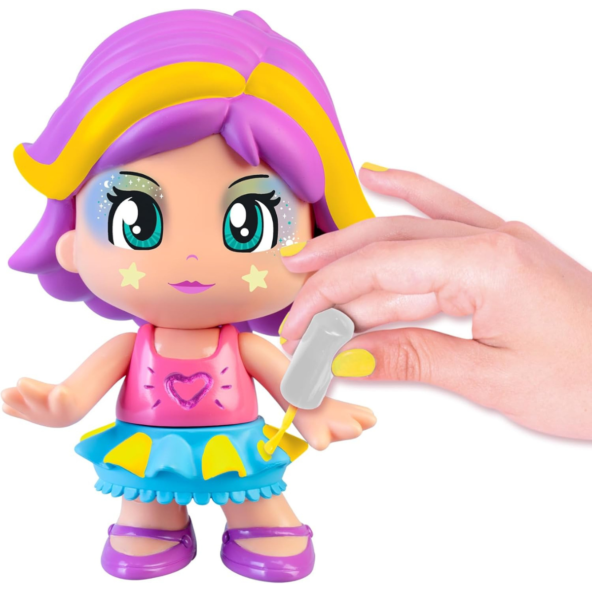 MUÑECA PINYPON POP MAKE UP CON ACCESORIOS DE MAQUILLAJE Y PERSONALIZACIÓN - 6