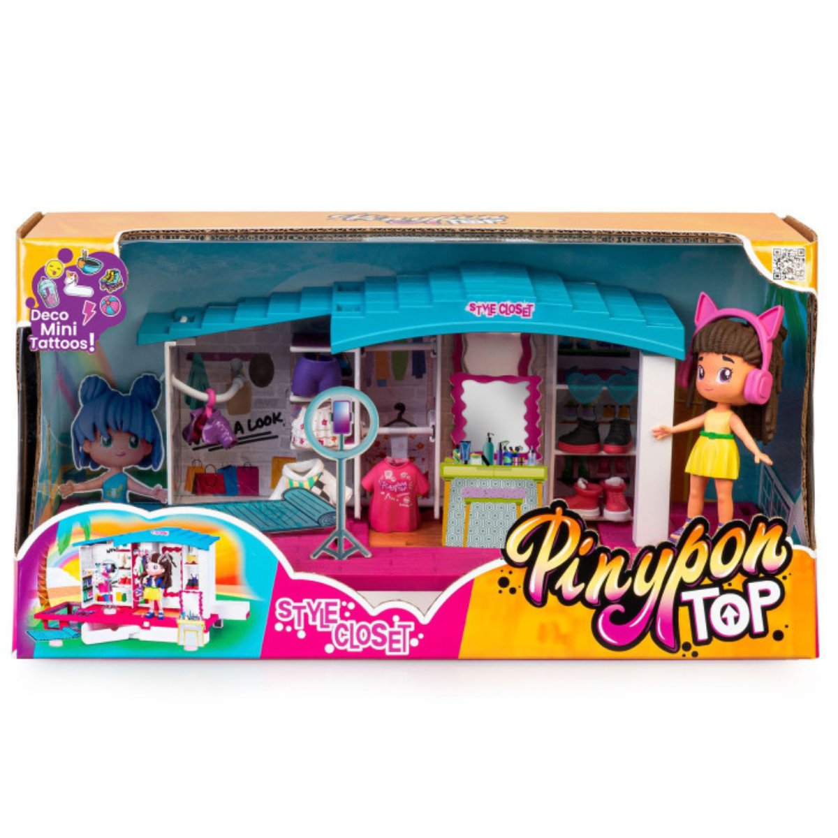 SET PINYPON TOP CLOSET FASHIONISTA SET DE ARMARIO CON ACCESORIOS INTERCAMBIABLES - 6